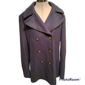Wool pea coat size xl